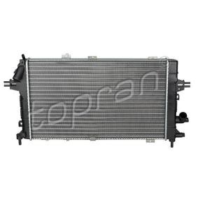 Kjøp Radiator, motorkjøling av TOPRAN 207 810 til den lave prisen 822,60 NOK