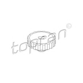 Compre Tampa de fecho, recipiente de líquido de refrigeração da TOPRAN 400 255 a um preço baixo por 9,46 €