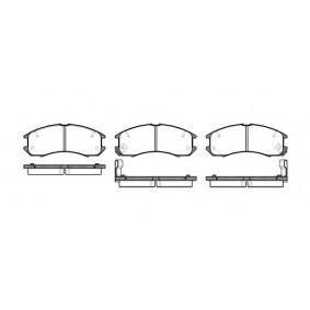 Compre Pastilhas de travão da SAKURA S6003580 a um preço baixo por 23,24 €