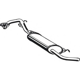 Compre Silenciador de escape de ASMET online para CRX I (AF, AS) a precios moderados