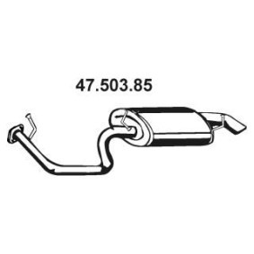 Endschalldämpfer TS-345 von VEGAZ günstig für 140,86 € online kaufen