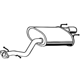 Comprar Silenciador trasero de VEGAZ TS-323 a bajo precio de 175,50 €