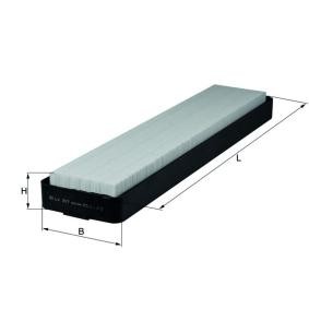 Acquista Filtro aria da MAHLE ORIGINAL online per 944 Cabriolet a prezzi moderati