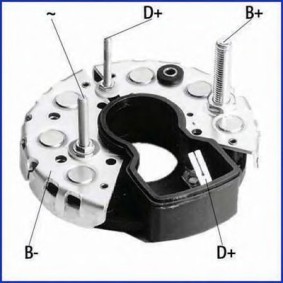 Acquista Raddrizzatore, Alternatore da HITACHI 139119 a buon mercato per soli 45,48 €