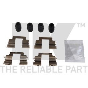 Achetez des Kit d'accessoires, plaquette de frein à disque NK 79401822 à prix pour 20,42 €