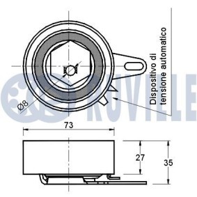 Wasserpumpe + Zahnriemensatz 55958701 von RUVILLE günstig für 68,42 € online kaufen