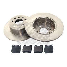 Achetez des Kit disque et plaquette de frein de chez MAPCO en ligne pour 9-3 Cabriolet (YS3D) à prix modérés