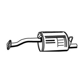 Compre Silenciador de escape de VEGAZ online para CRX III (EH, EG) a precios moderados