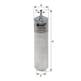 Acquista Filtro carburante da HENGST FILTER H247WK a buon mercato per soli 27,96 €