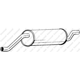 Endschalldämpfer 247-885 von BOSAL günstig für 82,78 € online kaufen