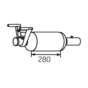 Partikelfilter (DPF) 56345 von DINEX günstig für 817,48 € online kaufen