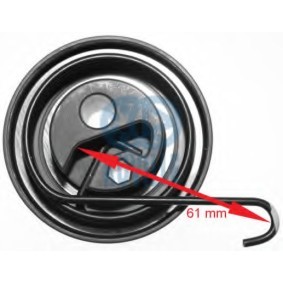 Spannrolle, Zahnriemen 55344 von RUVILLE günstig für 15,60 € online kaufen