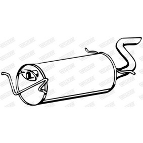 Compre Silenciador de escape de WALKER online para 626 III Station Wagon (GV) a precios moderados