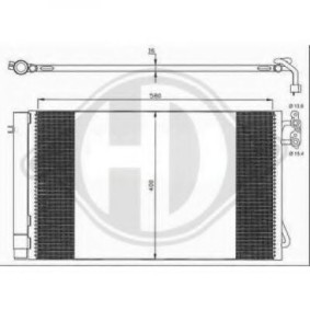 Acquista Condensatore climatizzatore da DIEDERICHS 8121600 a buon mercato per soli 163,00 €