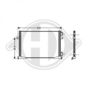 Comprar Condensador, aire acondicionado de DIEDERICHS 8449500 a bajo precio de 137,04 €