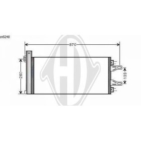 Compre Condensador, ar condicionado da DIEDERICHS 8348401 a um preço baixo por 158,75 €