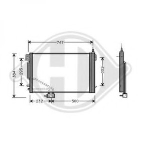 Acquista Condensatore climatizzatore da DIEDERICHS 8167100 a buon mercato per soli 187,63 €