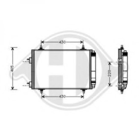 Compre Condensador, ar condicionado da DIEDERICHS 8423400 a um preço baixo por 132,09 €