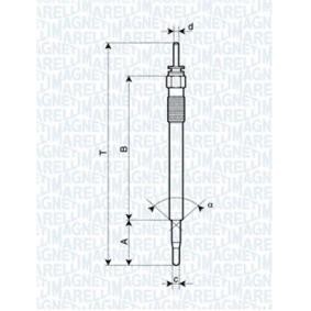 Glühkerze 062900086304 von MAGNETI MARELLI günstig für 19,55 € online kaufen