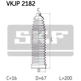 Compre Jogo de foles, direcção da SKF VKJP 2182 a um preço baixo por 10,89 €