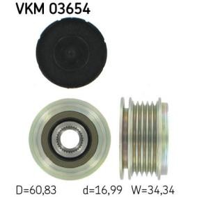 Comprar Rueda libre de alternador de SKF VKM 03654 a bajo precio de 59,37 €