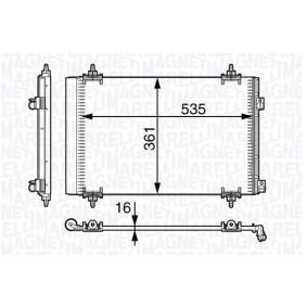 Compre Condensador, ar condicionado da MAGNETI MARELLI 350203721000 a um preço baixo por 194,92 €