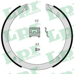 Compre Maxilas de travão de mão de LPR online para Dyna 150 Camião de plataforma / Chassis (_Y_) a preços moderados