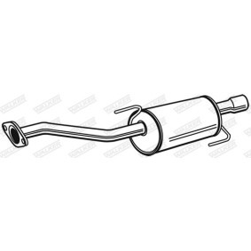 Endschalldämpfer 23643 von WALKER günstig für 97,49 € online kaufen