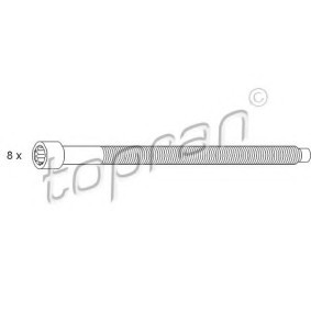 Acquista Kit bulloni testata da TOPRAN 110 337 a buon mercato per soli 18,96 €
