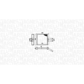Compre Radiador, arrefecimento do motor da MAGNETI MARELLI 350213141400 a um preço baixo por 231,13 €