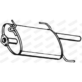 Compre Silenciador de escape de WALKER online para SUNNY III Traveller (Y10) a precios moderados