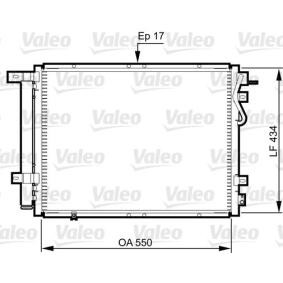 Achetez des Condenseur, climatisation VALEO 814352 à prix pour 372,34 €