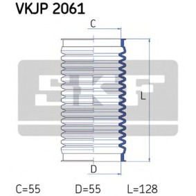 Compre Jogo de foles, direcção da SKF VKJP 2061 a um preço baixo por 12,03 €