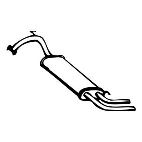Compre Silenciador de escape de VEGAZ online para CRX I (AF, AS) a precios moderados