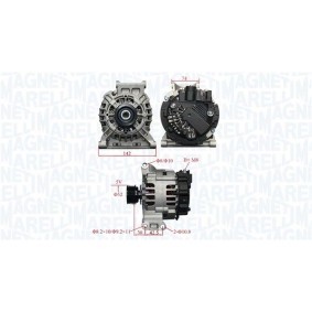 Achetez des Radiateur de chauffage MAGNETI MARELLI 350218341000 à prix pour 87,96 €