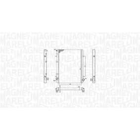 Acquista Condensatore climatizzatore da MAGNETI MARELLI 350203645000 a buon mercato per soli 277,41 €