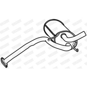 Comprar Silenciador trasero de WALKER 19550 a bajo precio de 55,77 €