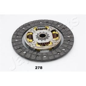 Acquista Disco frizione da JAPANPARTS DF-278 a buon mercato per soli 319,44 €