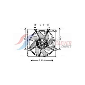 Kjøp Radiator, motorkjøling av AVA COOLING SYSTEMS DW2134 til den lave prisen 4627,84 NOK
