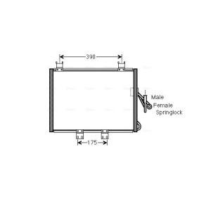Compre Condensador de aire acondicionado de AVA COOLING SYSTEMS online para WRANGLER II (TJ) a precios moderados