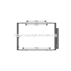 Comprar Condensador, aire acondicionado de AVA COOLING SYSTEMS TO5568 a bajo precio de 108,41 €