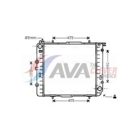 Acquista Intercooler da AVA COOLING SYSTEMS online per Escort V Hatchback (GAL) a prezzi moderati