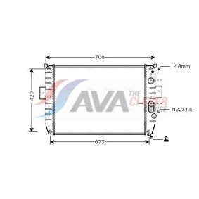 Acquista Radiatore aria condizionata da AVA COOLING SYSTEMS online per SUNNY I (B11) a prezzi moderati