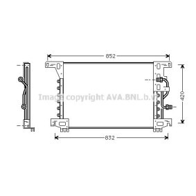 Achetez des Embrayage ventilateur de radiateur de chez AVA COOLING SYSTEMS en ligne pour Hiace III Minibus (_H1_) à prix modérés