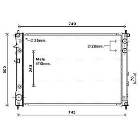 Compre Radiador de AVA COOLING SYSTEMS online para TRIBECA (B9) a precios moderados