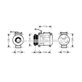 Compre Radiador de óleo de AVA COOLING SYSTEMS online para CHEROKEE (XJ) a preços moderados
