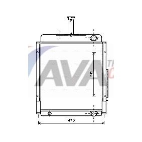 Acquista Radiatore olio da AVA COOLING SYSTEMS online per 5 Touring (E34) a prezzi moderati