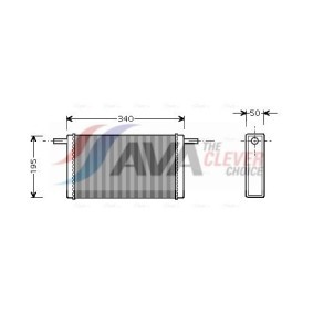 Klimakompressor für MERCEDES-BENZ von AVA COOLING SYSTEMS