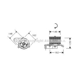 Achetez des Pulseur d'air de chez AVA COOLING SYSTEMS en ligne pour 205 II 3/5 portes à prix modérés