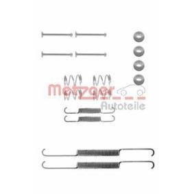 Achetez des Kit d'accessoires, mâchoire de frein METZGER 105-0507 à prix pour 7,63 €